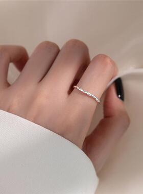 【巷南】999纯银糖纸戒指