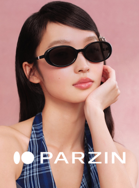 【复古珍珠镜】帕森墨镜女款防紫外线复古猫眼椭圆框太阳镜PZ7853