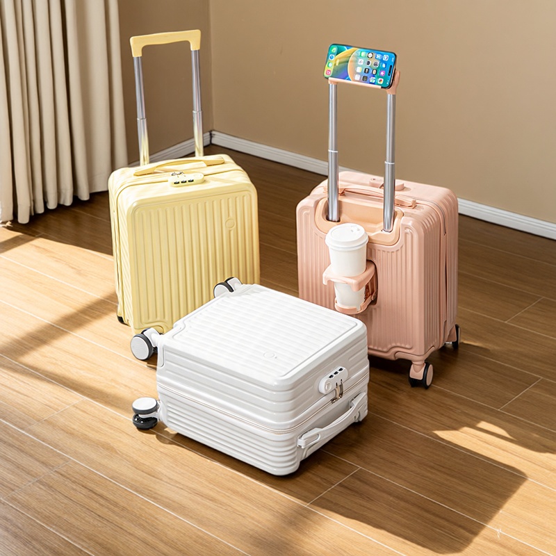 行李箱14寸登机小型拉杆箱春秋航空20x30x40儿童旅行加厚密码箱女