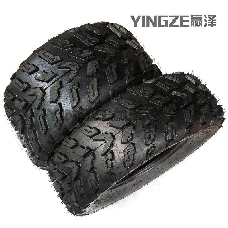 四轮越野卡丁车沙滩车配件20X10-10 21X7-10寸真空托花轮胎轮毂