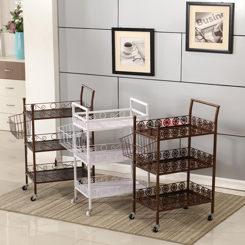 美容车三层美容美发推车美容院小推车火罐纹绣工具置物架美甲推车