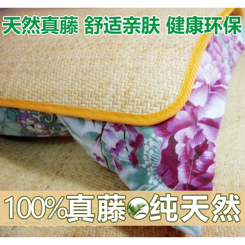 凉席枕套纯藤枕芯套枕席片真藤原藤夏天凉枕套夏季藤席子天然枕头