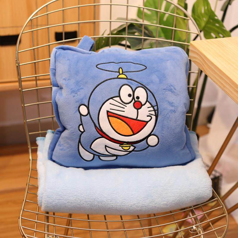 折叠毯子抱枕被子两用女冬天捂手暖手抱枕插手毛绒可爱午睡三合一,居家布艺,抱枕被,淘宝优惠券,粉丝福利购,淘宝优惠卷