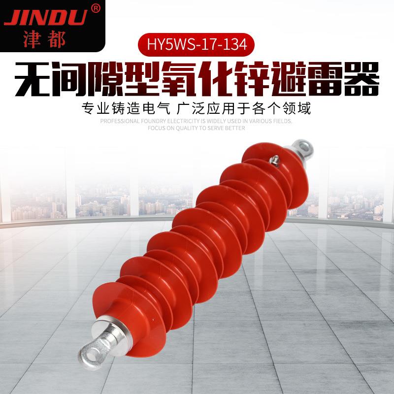 现货HY5WS-17-134无间隙型氧化锌避雷器35kv 户外用避雷器