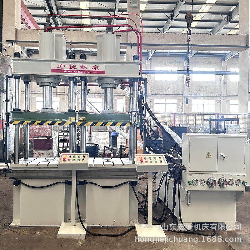 63吨四柱液压机厂家直供100吨双缸油压机 金属成型拉伸三梁压块机