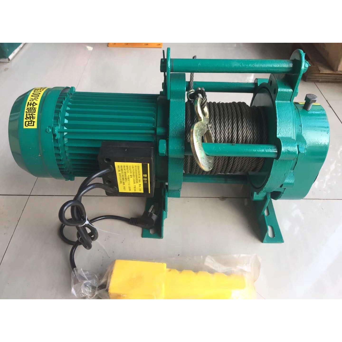 卷扬机 电动葫芦220v家用小吊机1吨 多功能提升机小型起重机2吨