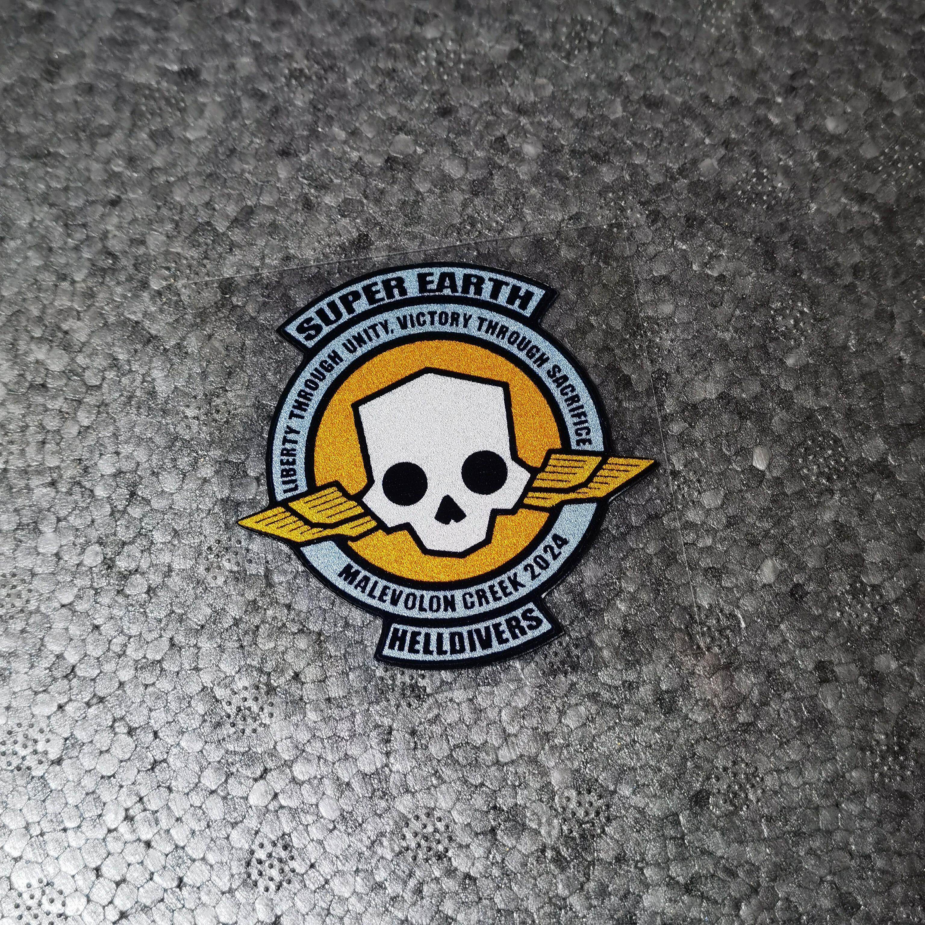 SOKO贴贴 绝地潜兵地狱潜者2helldivers车贴贴纸 三角窗摩托机箱