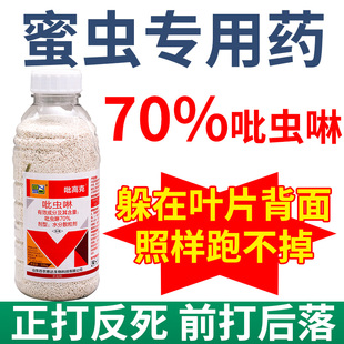 蜜虫专用药70%吡虫啉蚜虫白粉虱治蜜虫的药密虫药农药颗粒杀虫剂