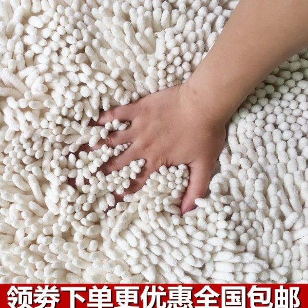 特密欧式毛绒布艺防滑雪尼尔沙发垫皮沙发坐垫四季现代简约毛毛虫
