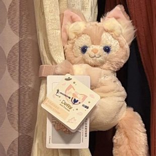 饰 窗帘扣可爱贝绑带玲娜达菲迪士尼汽车星黛露卡通莉玫雪儿公仔装