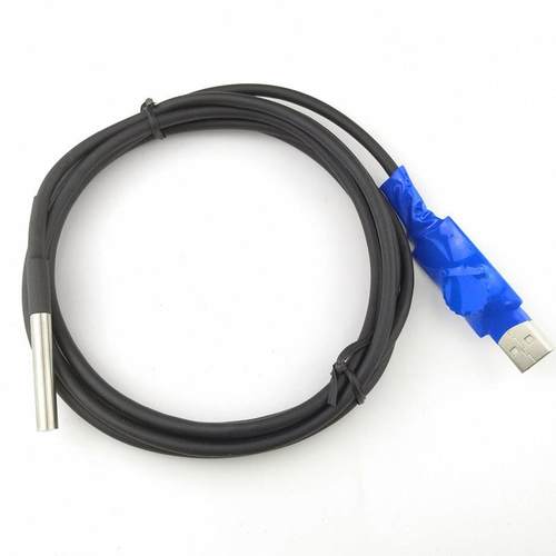 USB智能温度计实验室电脑曲线自动采集记录测温量仪DS18B20传感器