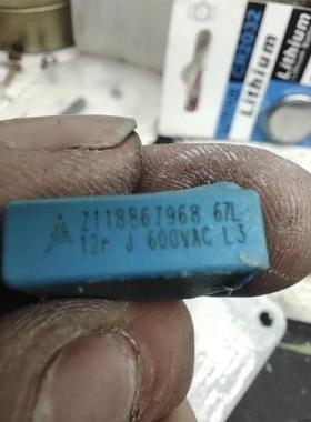 600VAC 15NF 12NF 12N 新能源充电机薄膜电容2脚 全新进口