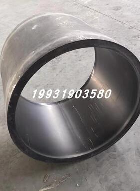 定制黑色MC浇筑耐磨高硬度尼龙管 石墨增强二硫化钼尼龙管 尼龙66