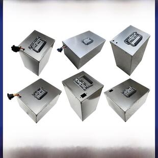 定制电动车电池盒不锈钢黑钛金钛镜面加厚锂电池保护外壳电瓶仓