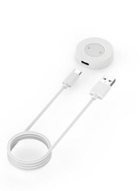 适用华为Watch GT2/GT 2e手表充电器 DAN-B19/ HCT-B19磁吸充电线 【充电座+线】白色