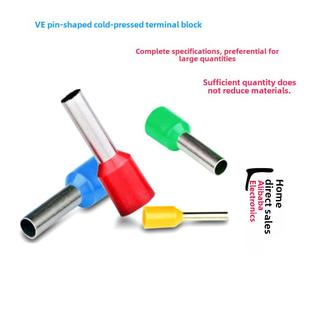 直接销售E0308 6012管端针形预绝缘端子座冷压铜鼻铜管线耳