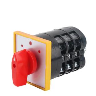 Lw5D 16D通用转换开关三速双电源开关反向前进和反向选择旋转双速