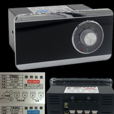 JB88A-220V380V电饼铛烤饼机千层饼机通用温控表电饼铛烤箱控制器