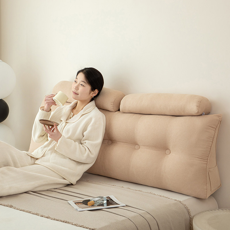 床头靠垫三角大靠背护腰垫背腰靠床上榻榻米软包靠枕带头枕可拆洗,居家布艺,床头靠垫,淘宝优惠券,粉丝福利购,淘宝优惠卷