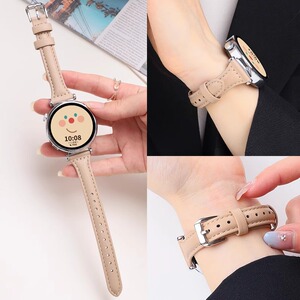 适用于荣耀手表fit表带新款细款真皮腕带honor智能运动手表链watchfit活力版小蛮腰替换带女雅致版高级夏ins