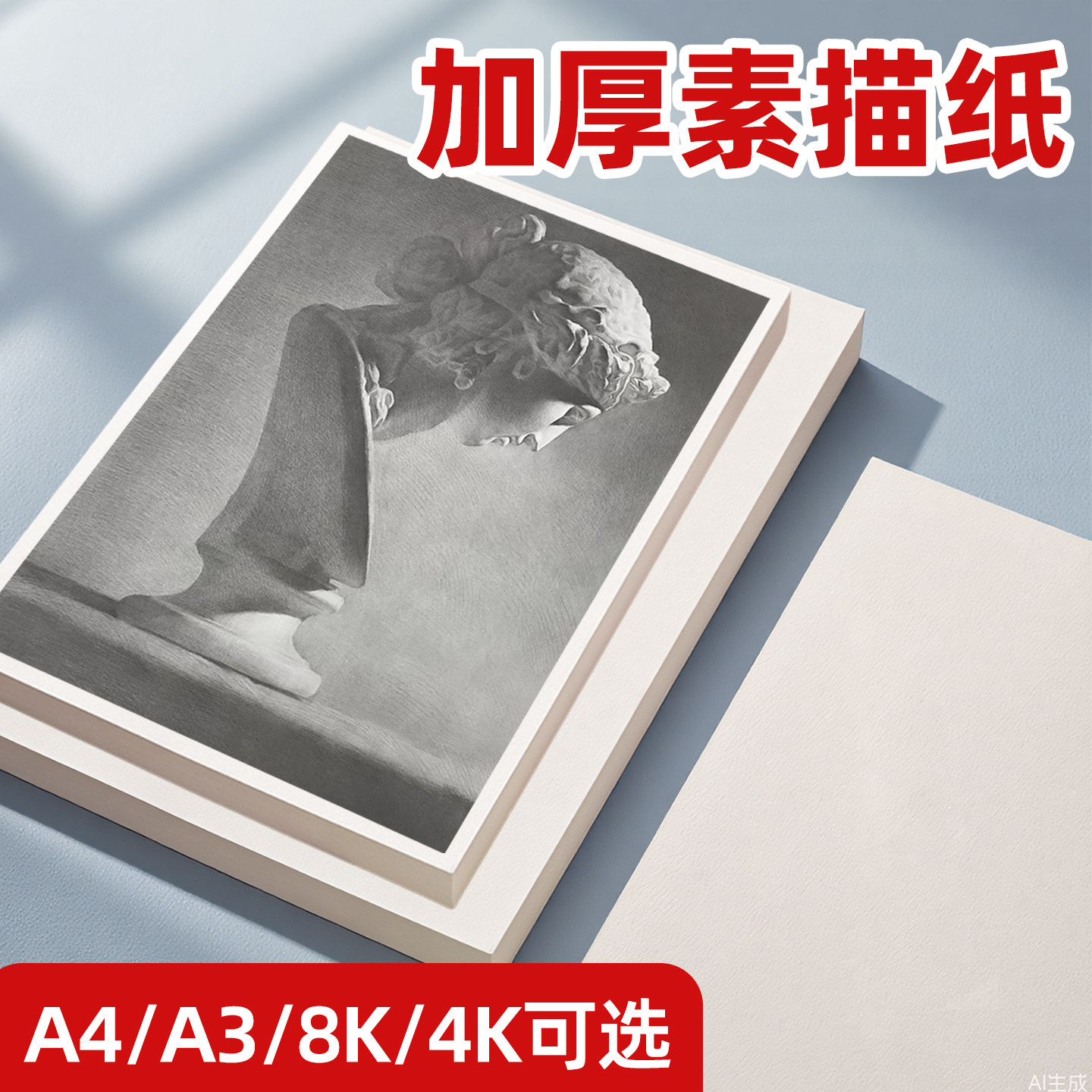 素描纸素描画册素描本子A3A4儿童画册绘画本速写本临摹本美术生专用绘画纸8k4k卡洛顿速写纸多尺寸多克重,文具电教/文化用品/商务用品,素描/速写本,淘宝优惠券,粉丝福利购,淘宝优惠卷