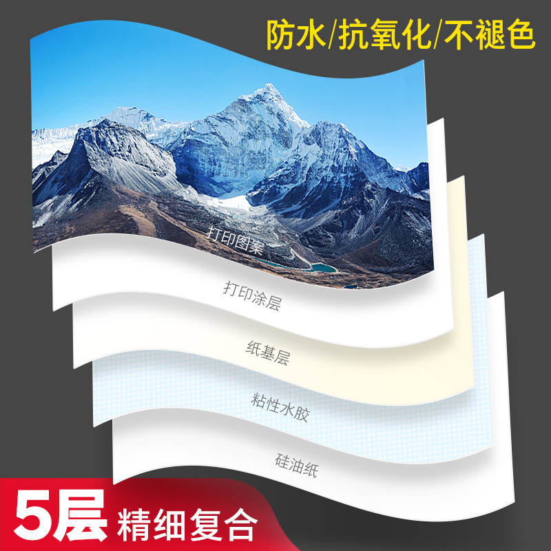 超强粘性 色彩鲜艳 进纸顺畅 图像逼真