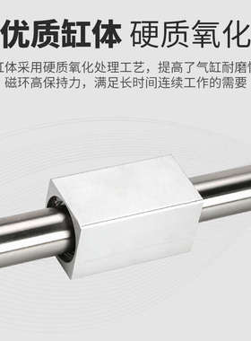 RMS长行程无杆气缸CY3B/CY1B-10/15/20/25/32/40-100-150-200-300