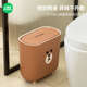 linefriend夹缝垃圾桶家用大号可爱卫生间大容量带盖厕所夹缝纸篓