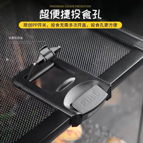 守宫饲养箱爬宠玻璃缸水陆缸爬虫生态造景角蛙蜘蛛睫角蜥蜴盒雨林 - 封面