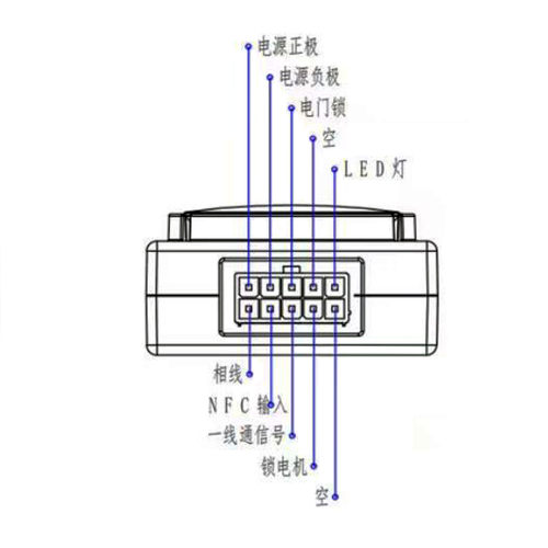 适用于台铃电动车防盗报警器48V60V通用十孔排插遥控启动开车