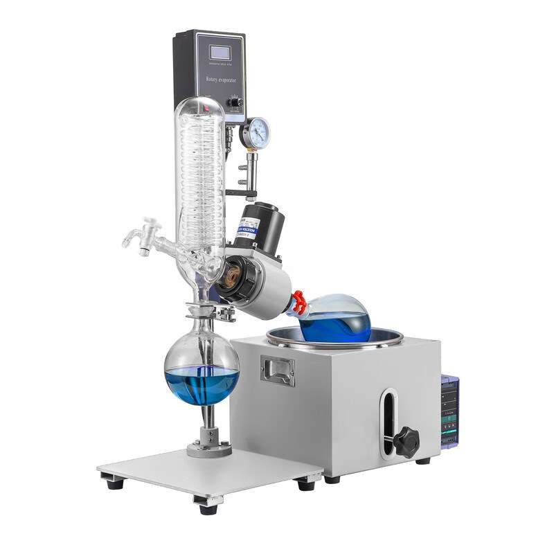新品实验室小型2L3L5L蒸馏萃取提纯分离旋转蒸发仪器RE-201D301D5