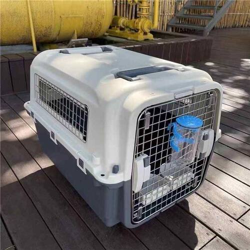 国航宠物航空箱IATA标准箱猫狗托运外出大型犬空运金属铁网包邮