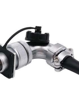 威浦 航空插头WS20 2芯3芯4芯5芯7芯9芯12芯TS+Z公头+母座90度弯