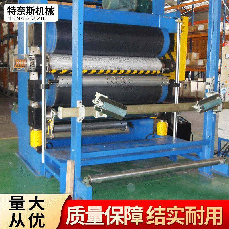 厂家服装沙发四辊布料压花机现货定制窗帘毛毯四辊布料压花机