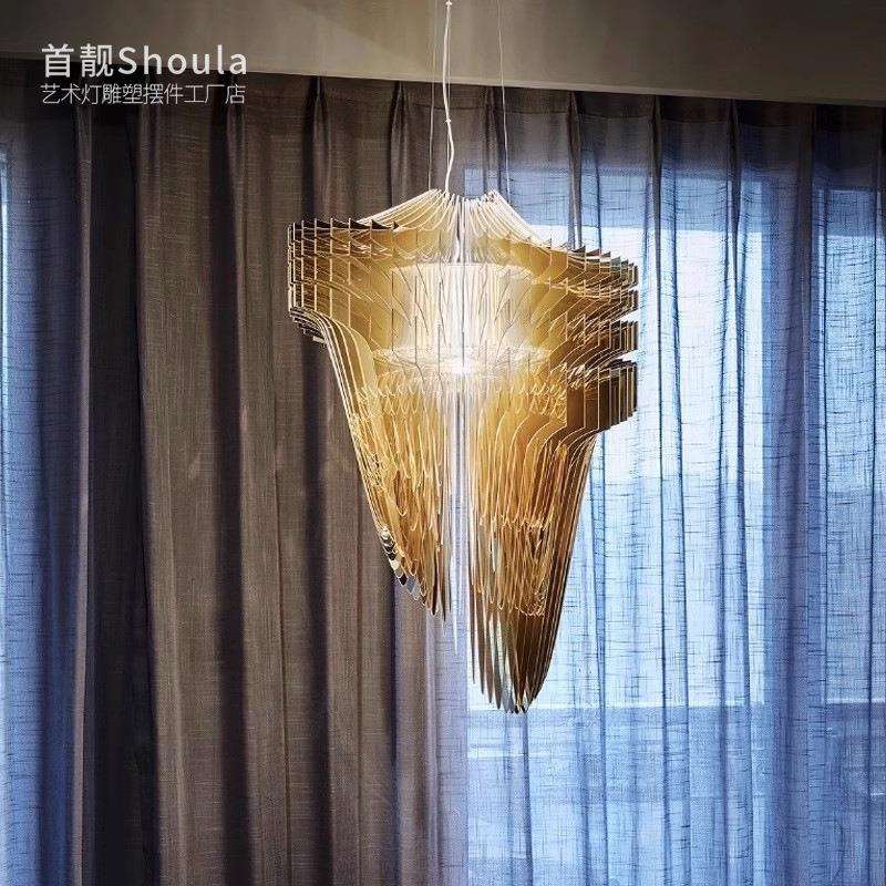 意大利slamp ARIA 设计师款轻奢创意欧式风格别墅楼梯间餐厅吊灯