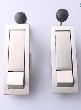 MS708-2-3不锈钢平面锁配电箱机柜锁 空压机锁开关柜门锁工业柜锁