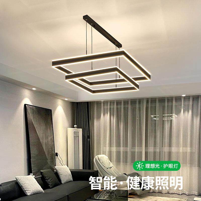 客厅吊灯现代简约大气客厅灯极简卧室餐厅大灯北欧灯具客厅主灯