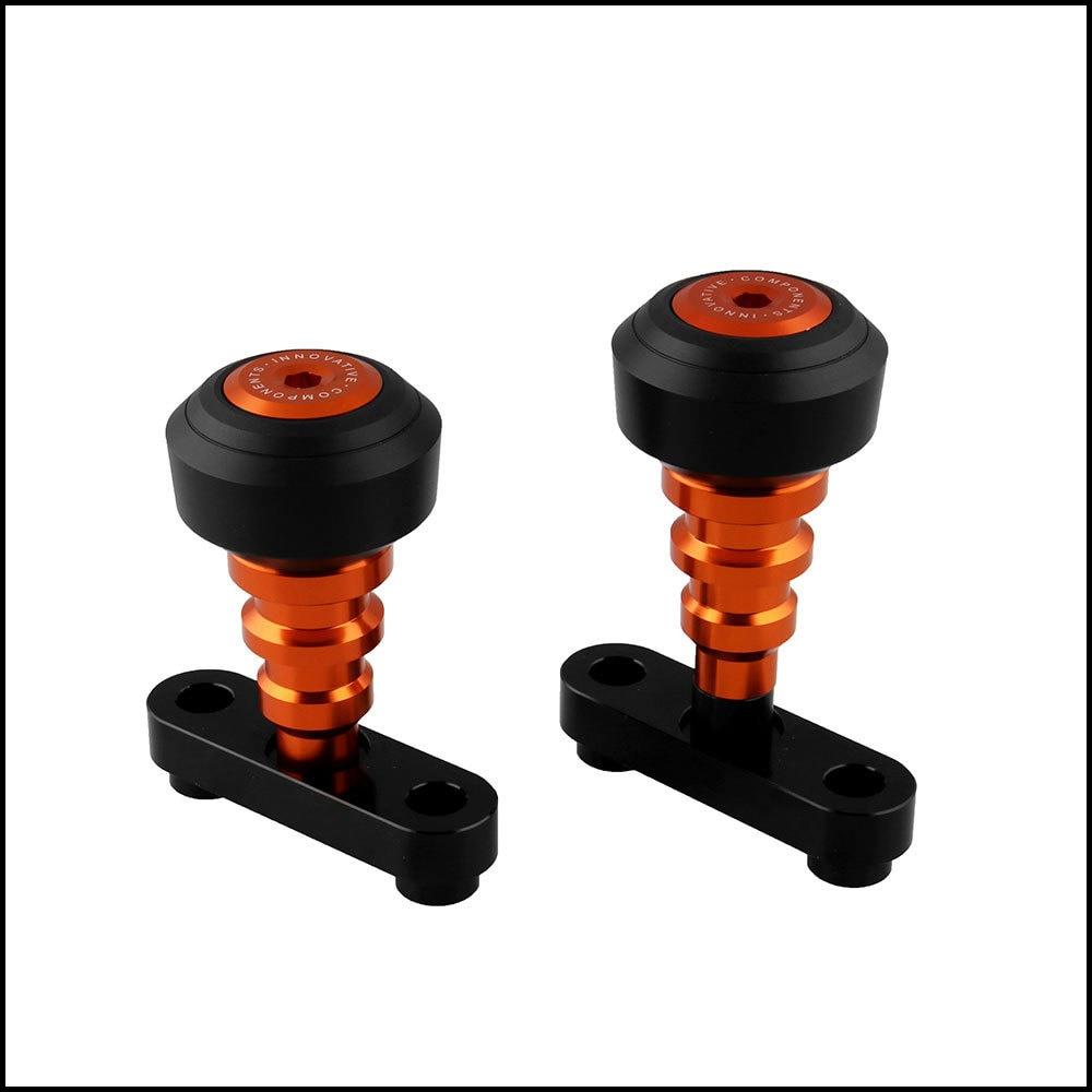 KTM DUKE 125 200 390防摔胶棒防摔球车身发动机保护棒改装防摔胶