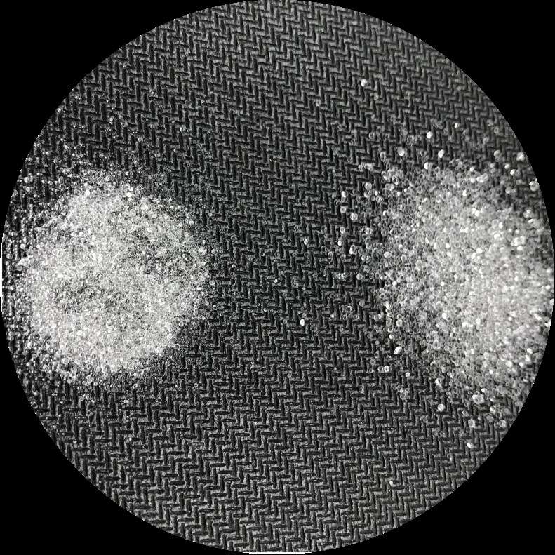 1-1.5mm 喷砂喷丸玻璃微珠 重力毯填充用玻璃珠 玻璃珠厂家