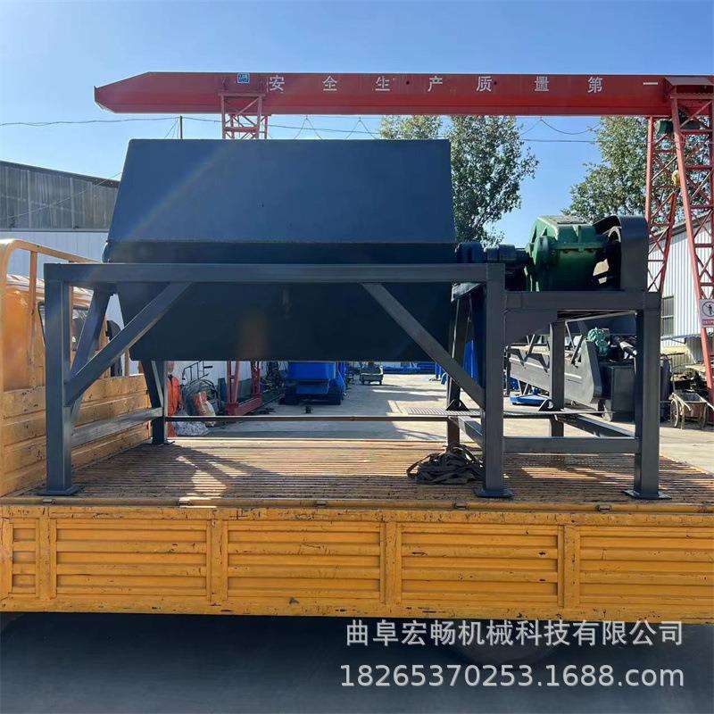 200升小型铁件干式打磨滚筒除锈机六角滚筒镀锌件去毛刺抛光机