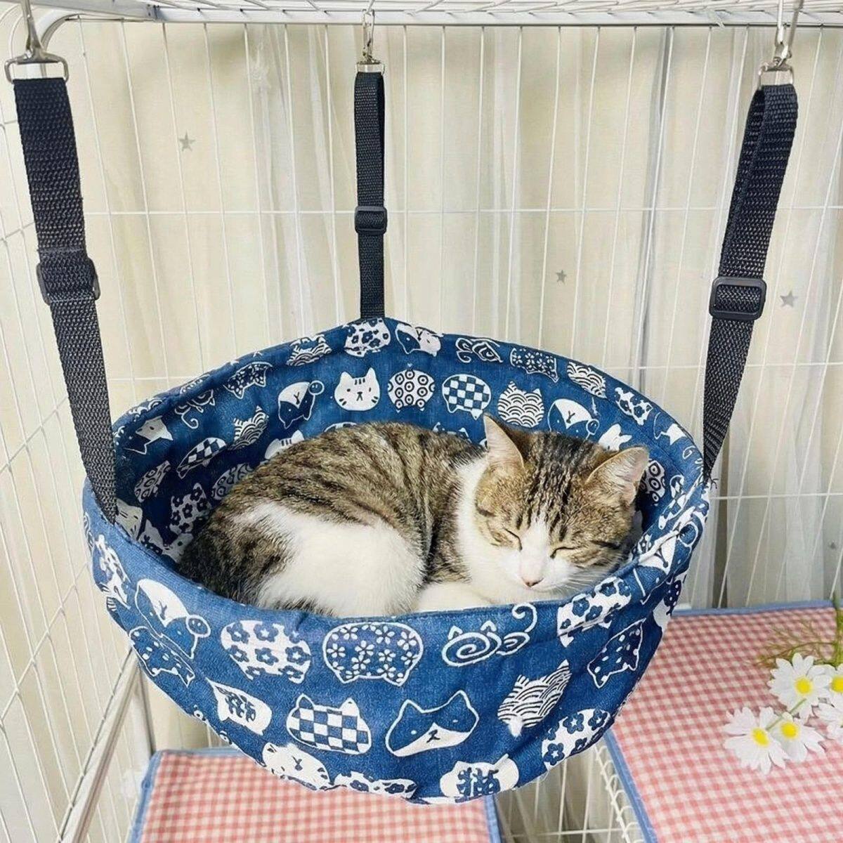 猫咪吊床四季猫窝猫笼配