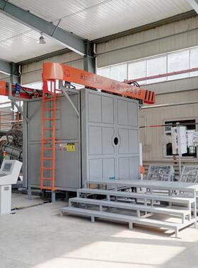 温岭旭日CS-4000穿梭式节能滚塑机 水马检查井化粪池设备厂家