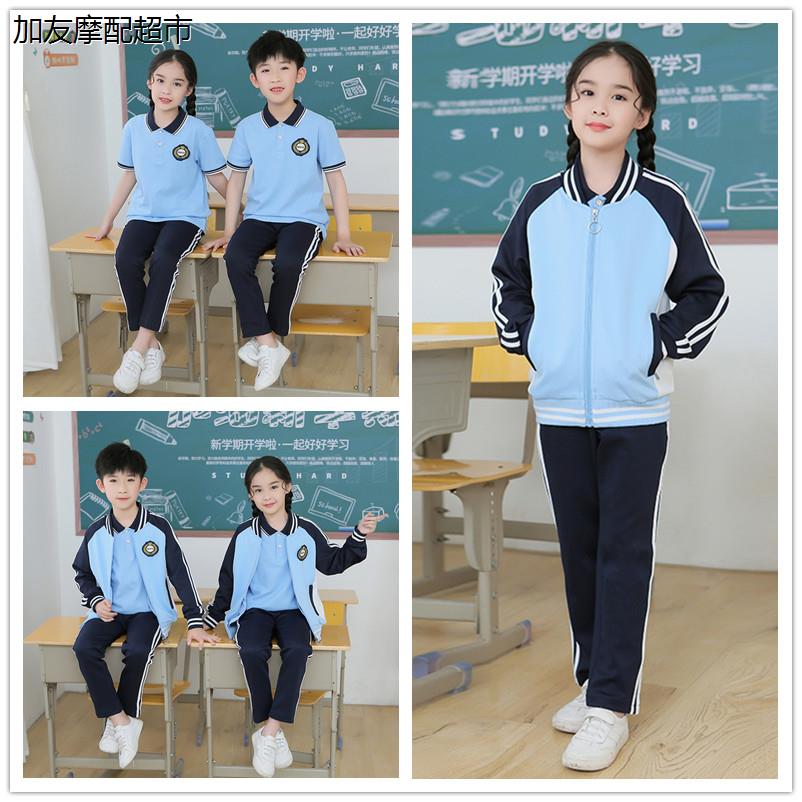 春秋小学高中纯棉短袖校