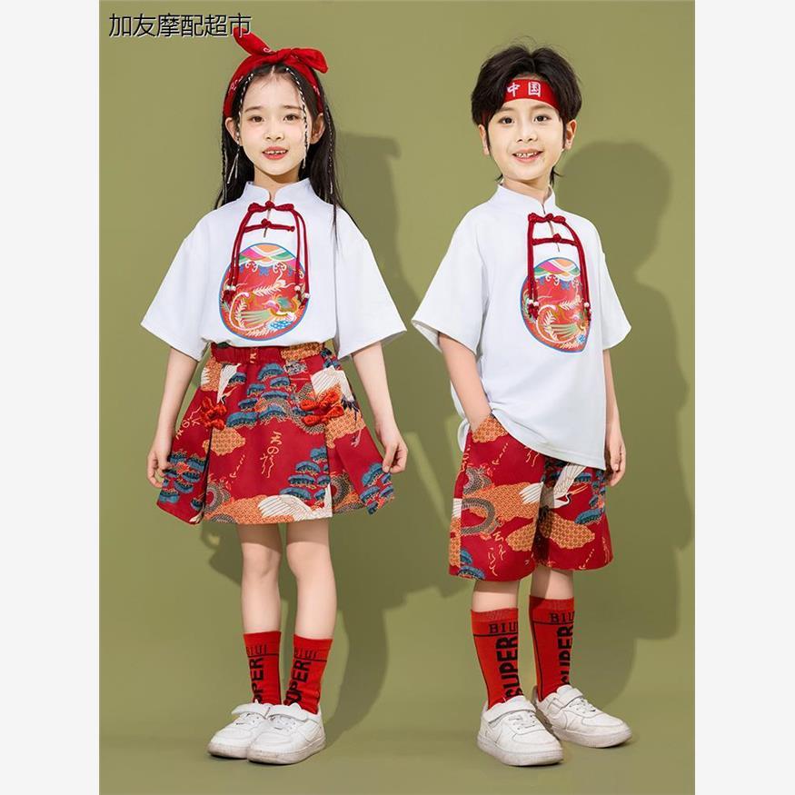 六一儿童表演服国风啦啦