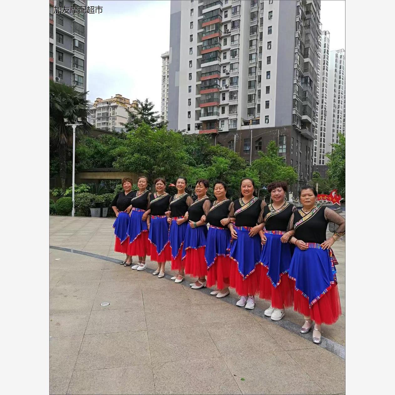 20藏族舞小围裙春夏民族