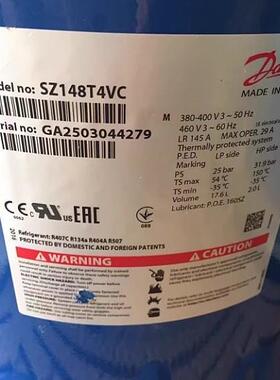 SM148T4VC SZ148T4VC SM161T4VC空调压缩机SZ161T4V丹佛/斯压缩机