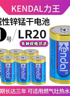 kendal力王1号电池燃气灶大号一号天然气灶煤气灶电池液化气灶热水器电池家用手电筒电池LR20