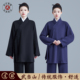 武当夏季 男道领三清领道袍飘逸练功服禅修居士服 道服女道士服装