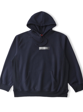FW25 Motion  Hooded Sweatshirt 水钻动态徽标袋鼠口袋连帽卫衣