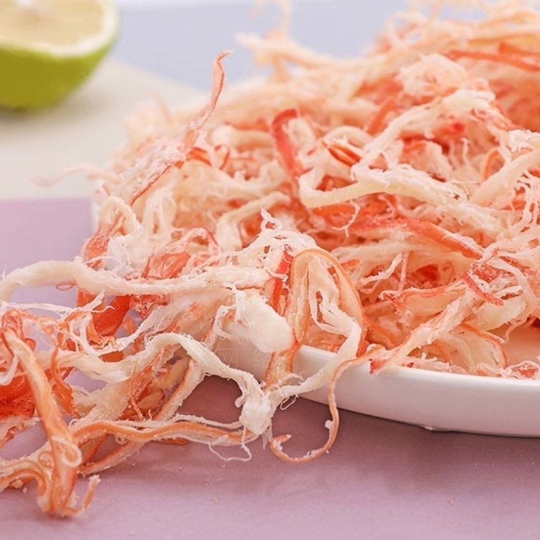 广西北海特产海味小零食办公室即食手撕鱿鱼丝碳烤鱿鱼条大包推荐